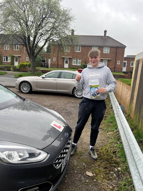 Keane2Learn pupil celebrating passing their driving test