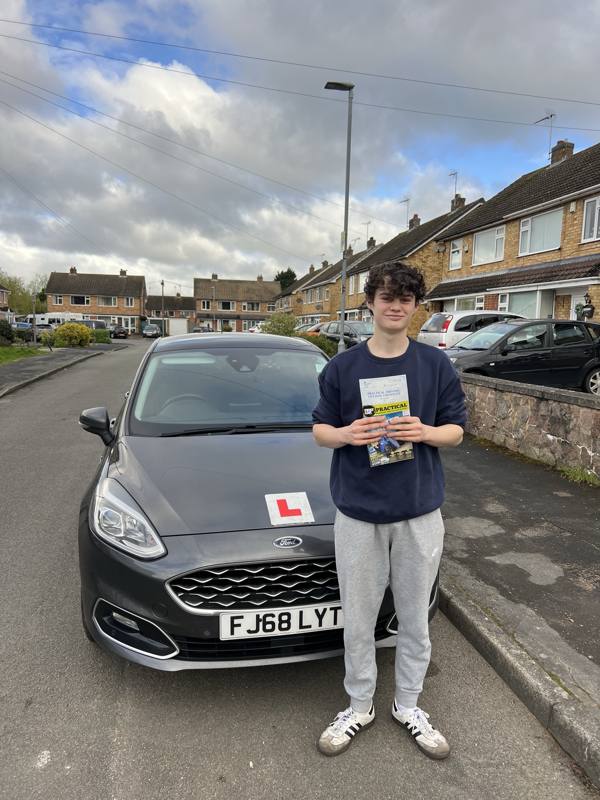 Keane2Learn pupil celebrating passing their driving test