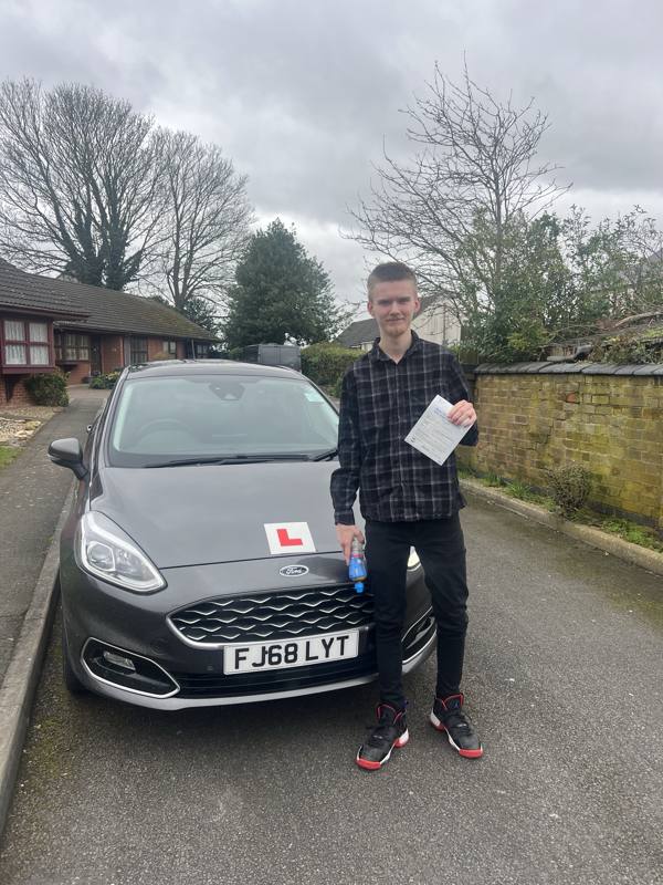 Keane2Learn pupil celebrating passing their driving test